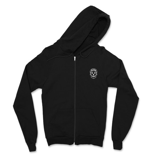 Hooligans Front & Back Zip Up Hoodie