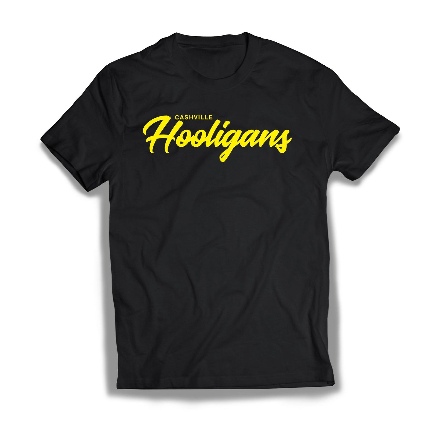 Reckless neon yellow black Hooligan Tee