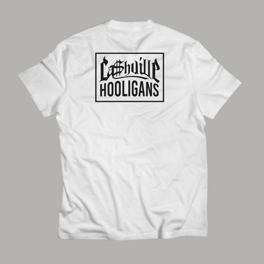 CASHVILLE SQUARE TEE WHITE UNISEX